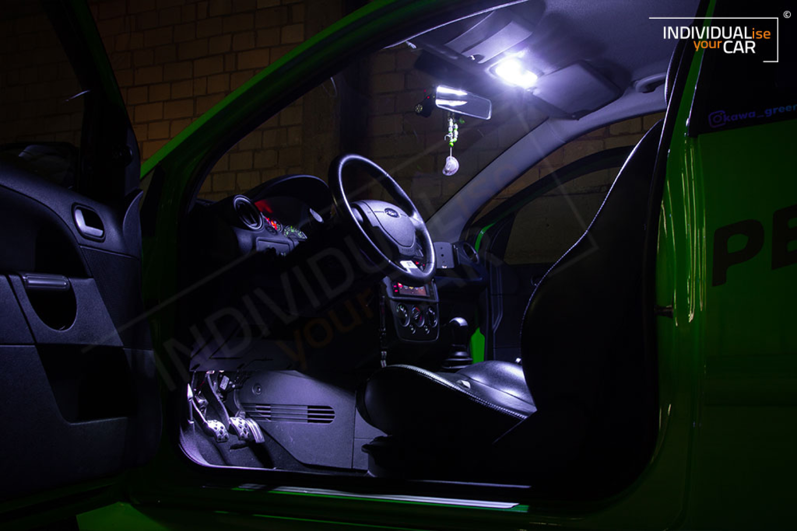 Ford Fiesta MK6 LED-Kit - Cool-White
